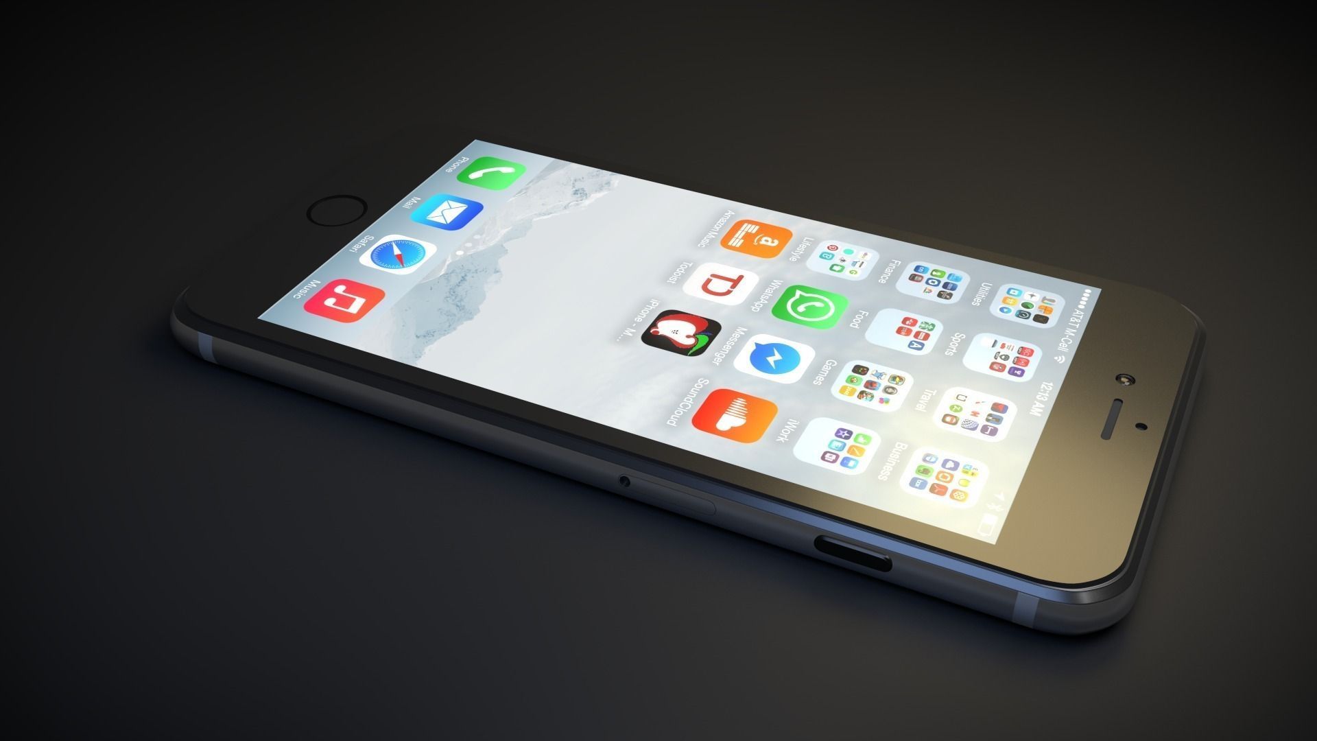 Iphone 6s 3D model_1