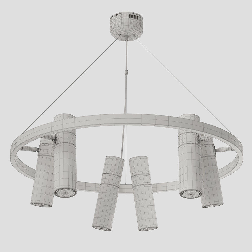 Lampatron Spoor 6 lamps 3D model_5
