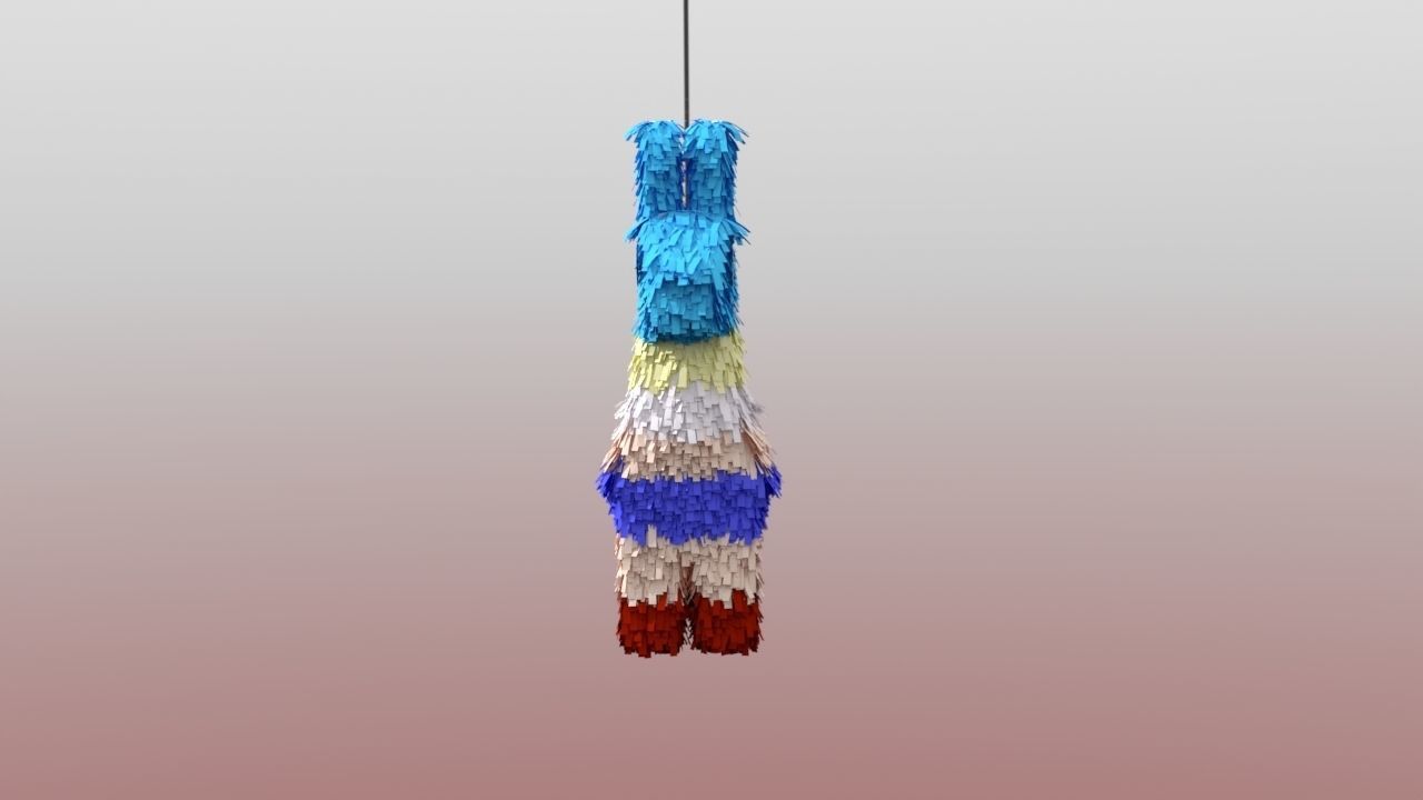 Pinata LLama 3D model_1