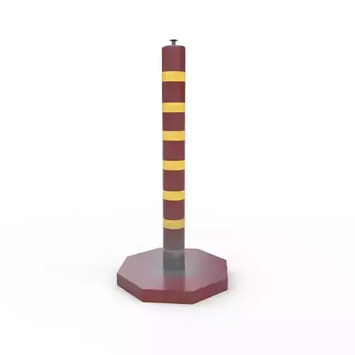 Traffic Cones - PBR Low-poly 3D model