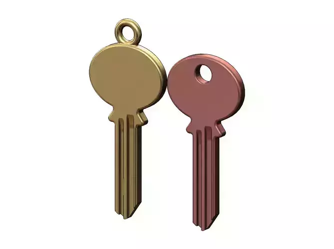 Key pendant and charm