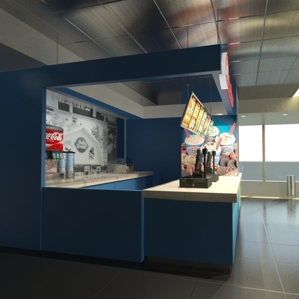 Dairy Queen 3D model_3