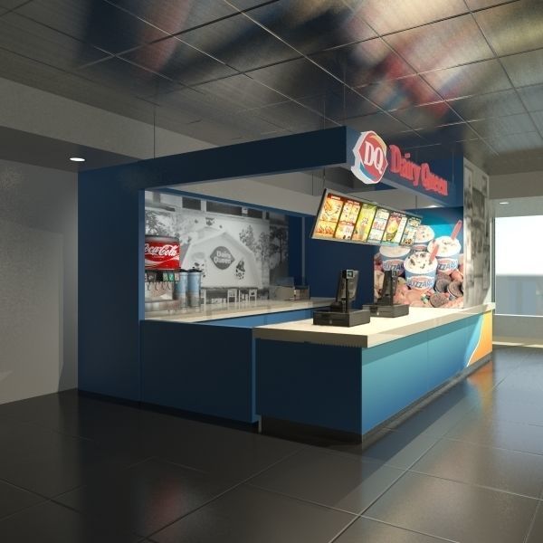 Dairy Queen 3D model_1
