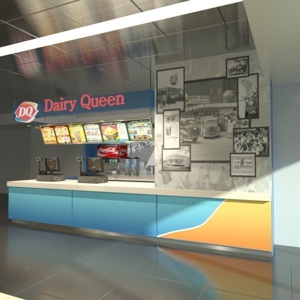 Dairy Queen 3D model_2