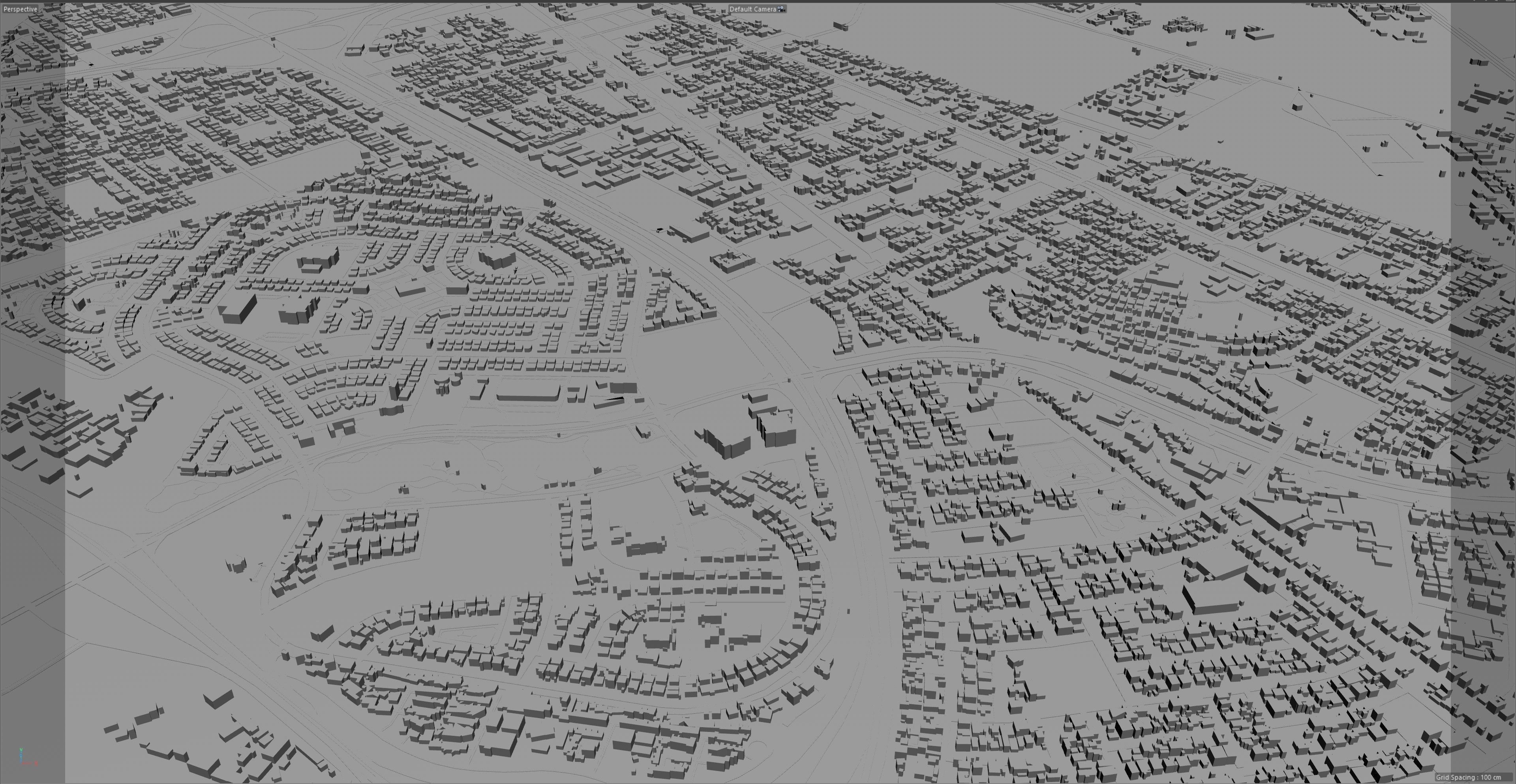 Dammam Saudi Arabia 70Km Low-poly 3D model_17