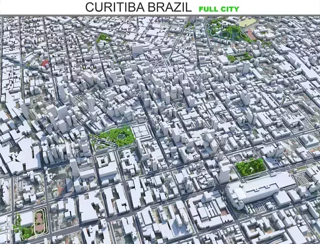Curitiba City Brazil