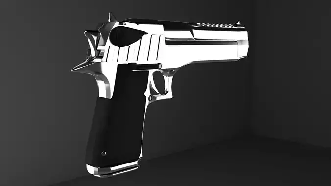 DESERT EAGLE - HIGH POLY