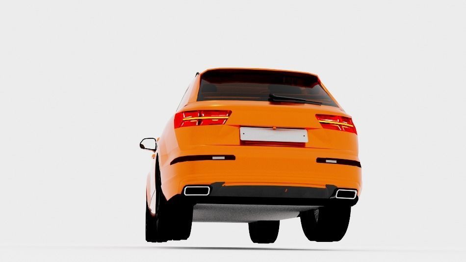 SUV based off Audi Q7 3D model_3