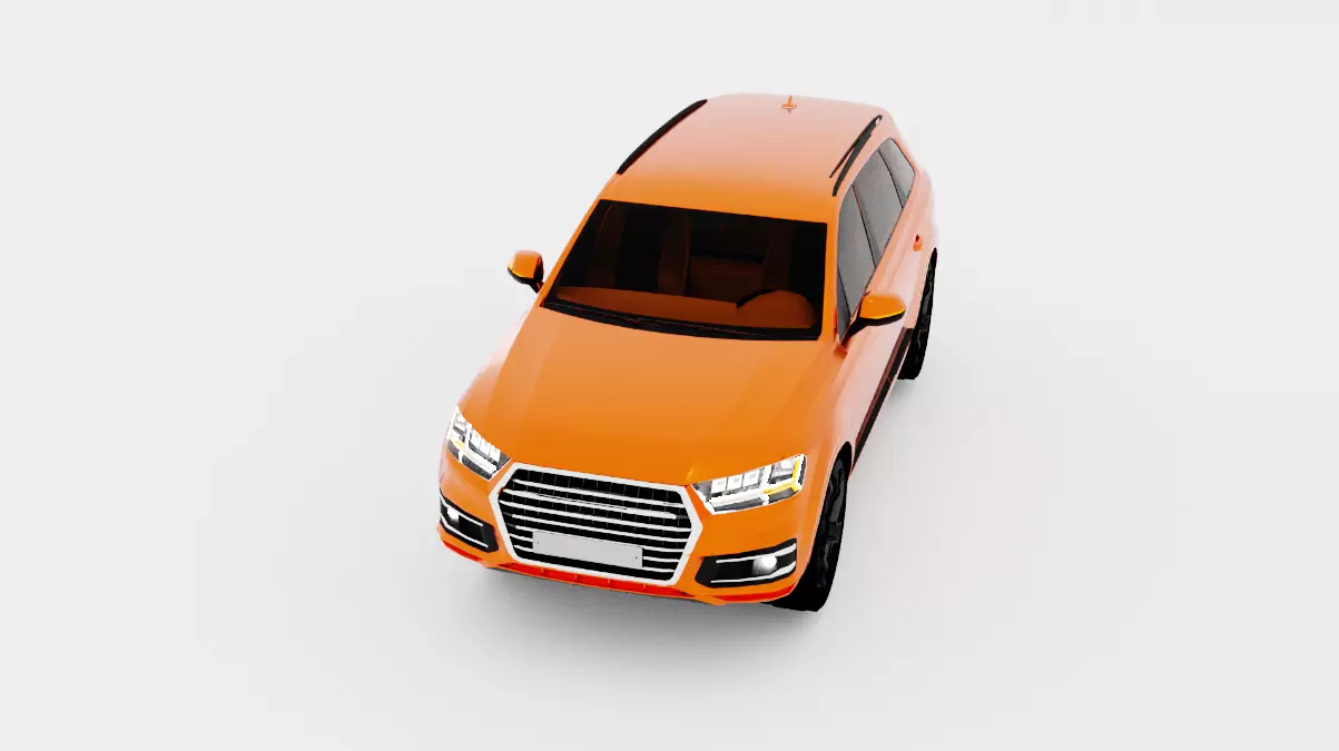 SUV based off Audi Q7 3D model_0