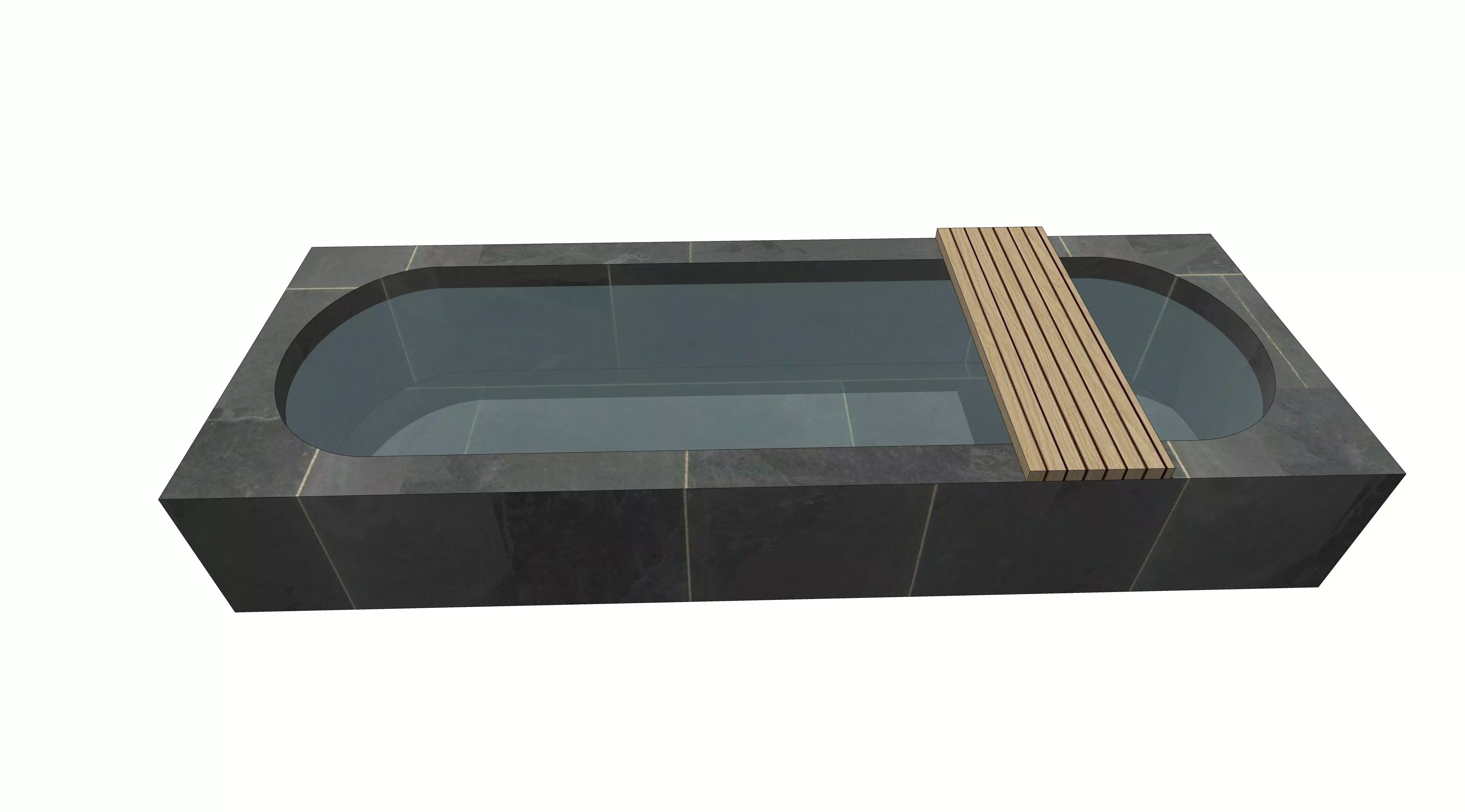 Custom Bath 3D model