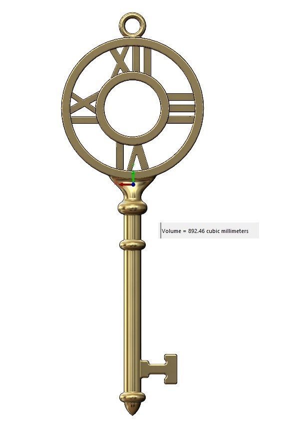 Atlas Key 3D print model_9