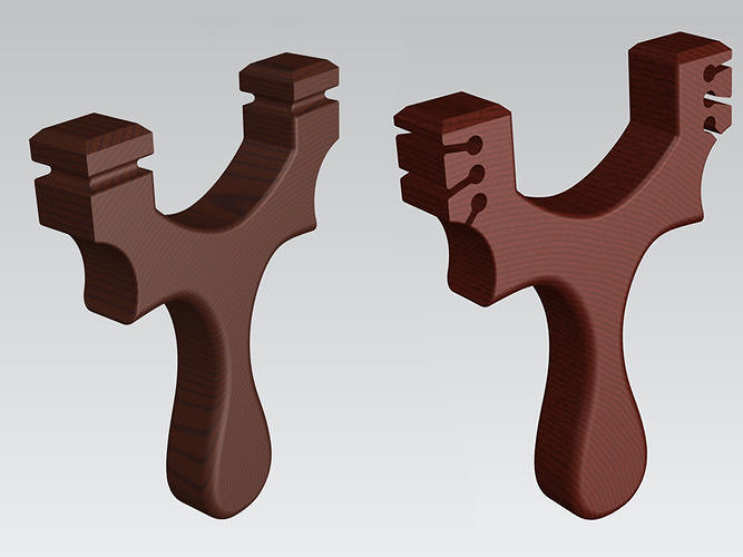 Slingshot 3D print model 3D print model