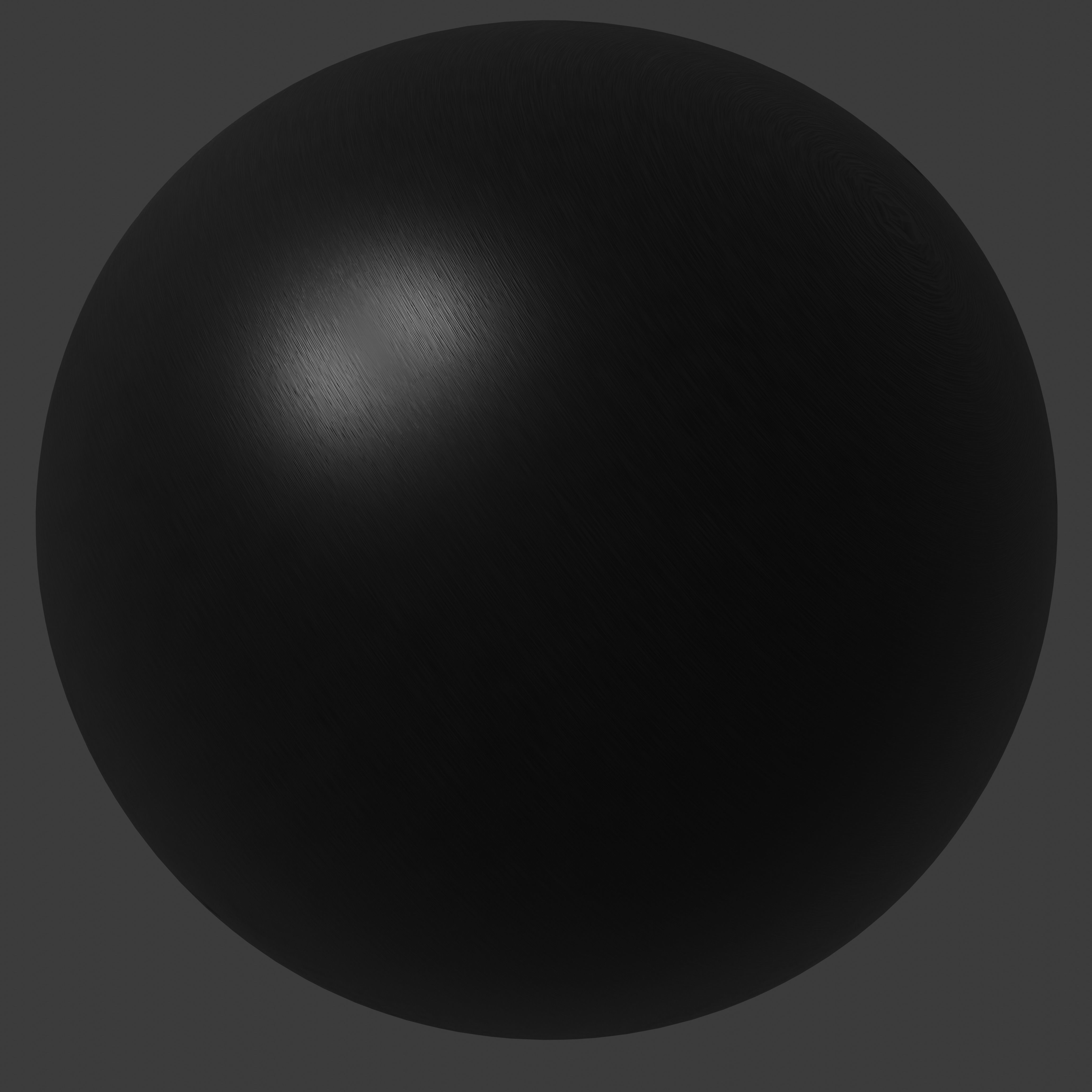 Sci-fi spacesuit helmet - black Low-poly 3D model_15