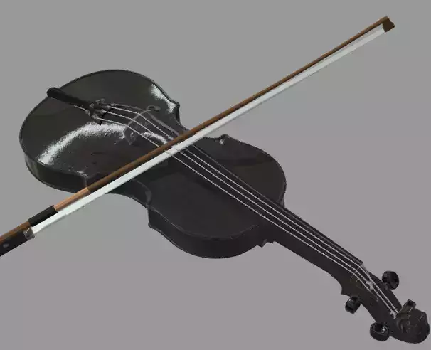 Violin 3D model