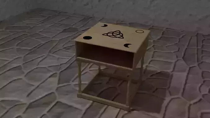 Altar witchcraft 3D model