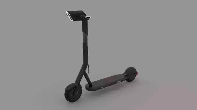 Scooter  V2 Low-poly 3D model