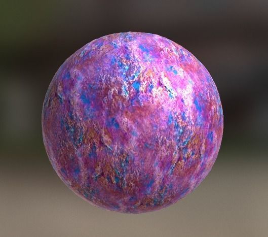 Purple and Blue Rock Texture_13