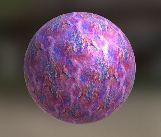 Purple and Blue Rock Texture_14