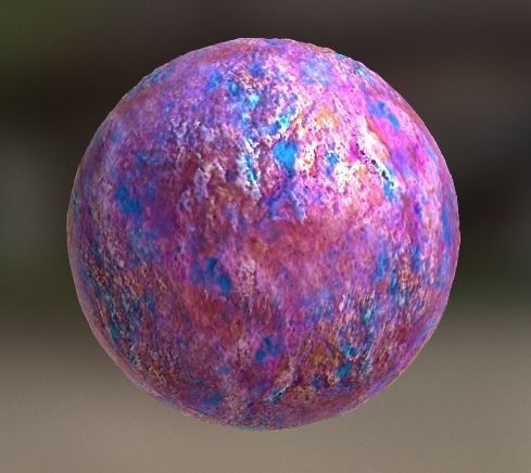 Purple and Blue Rock Texture_12