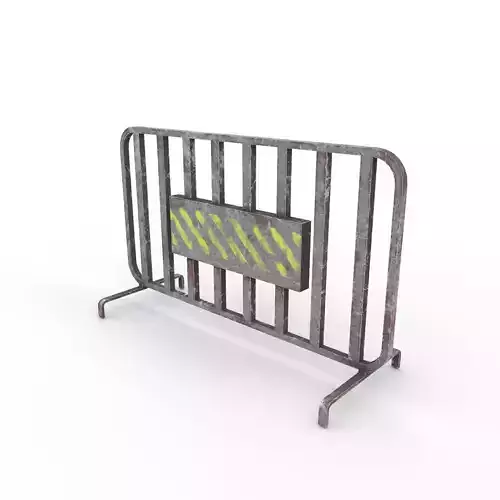 Traffic sign - PBR Low-poly 3D model