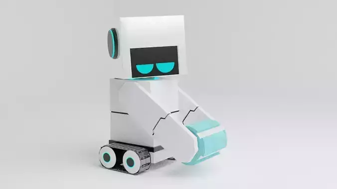 Sci fi cute robot
