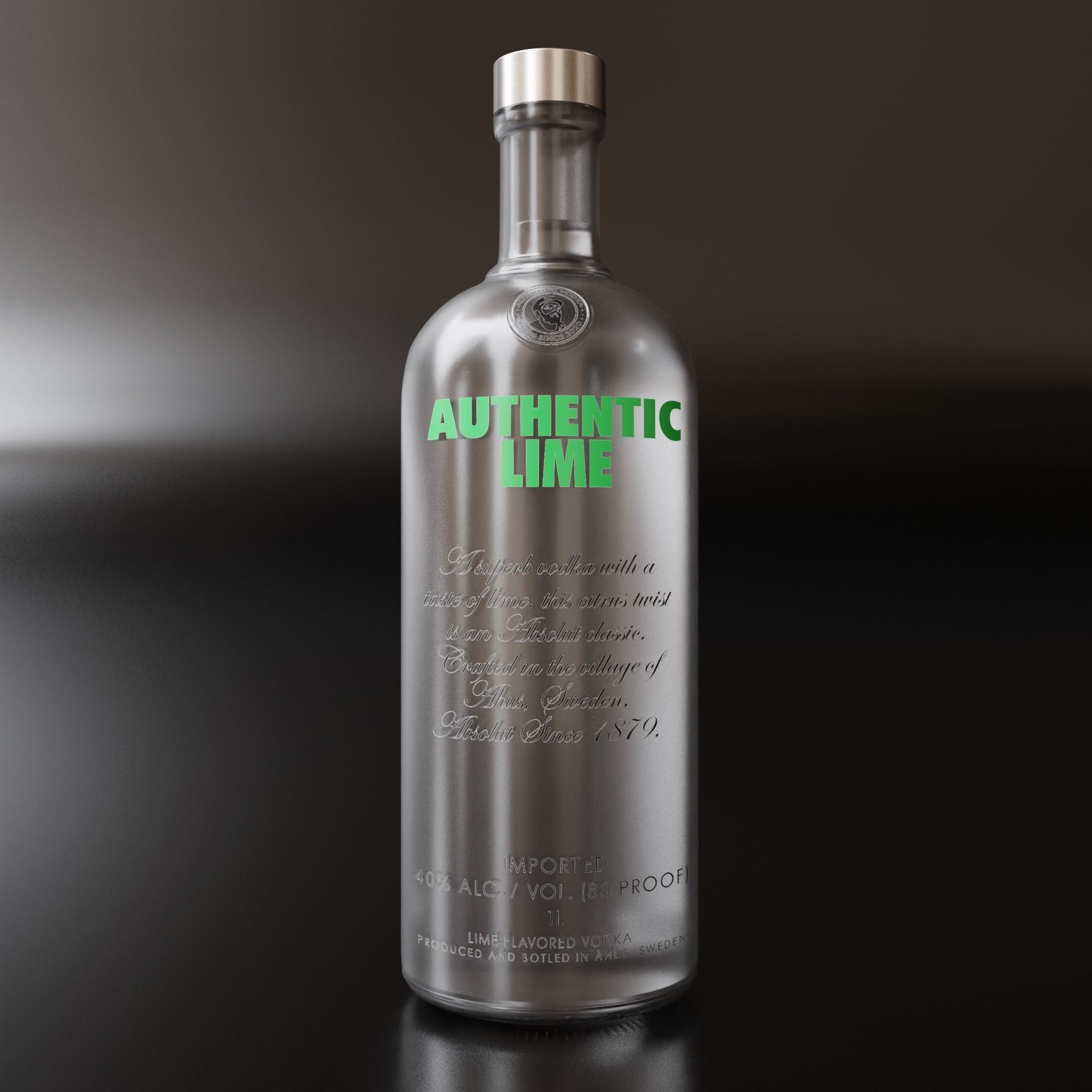 Vodka Pack 001 Low-poly 3D model_10