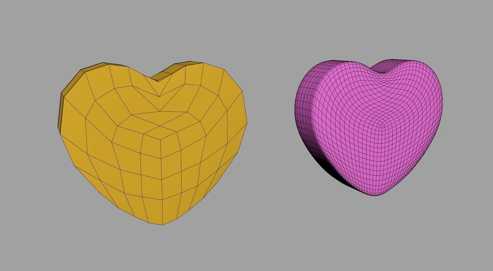 Heart Candies 3D model_8