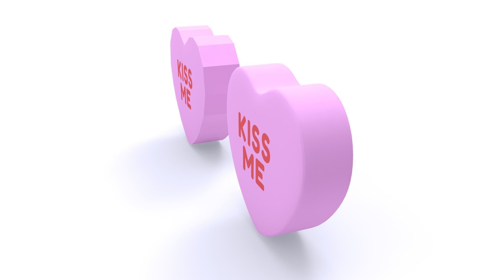 Heart Candies 3D model_7