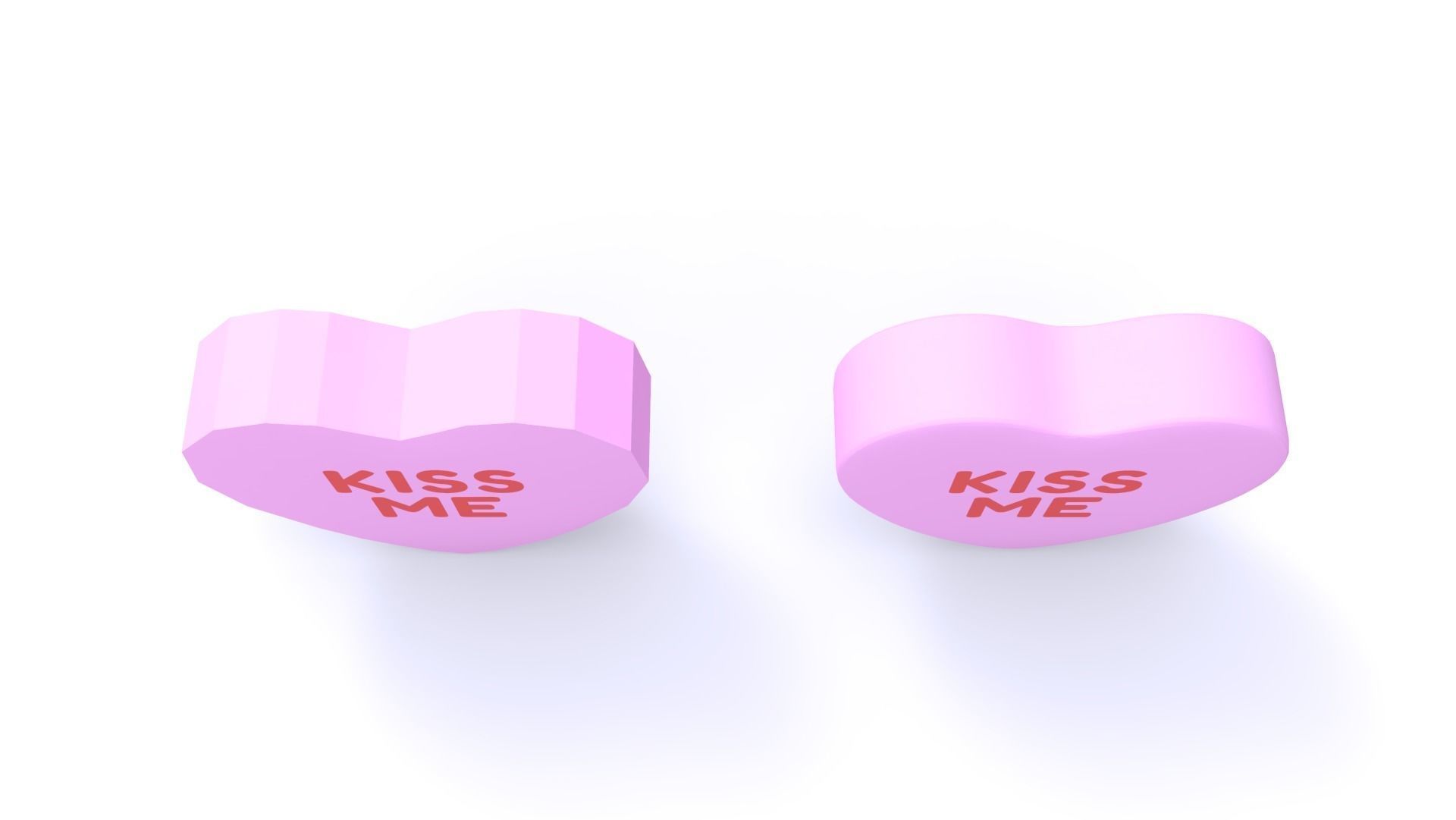 Heart Candies 3D model_6