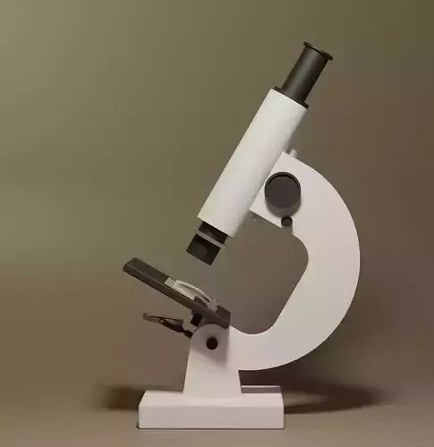 Microscope 3D model