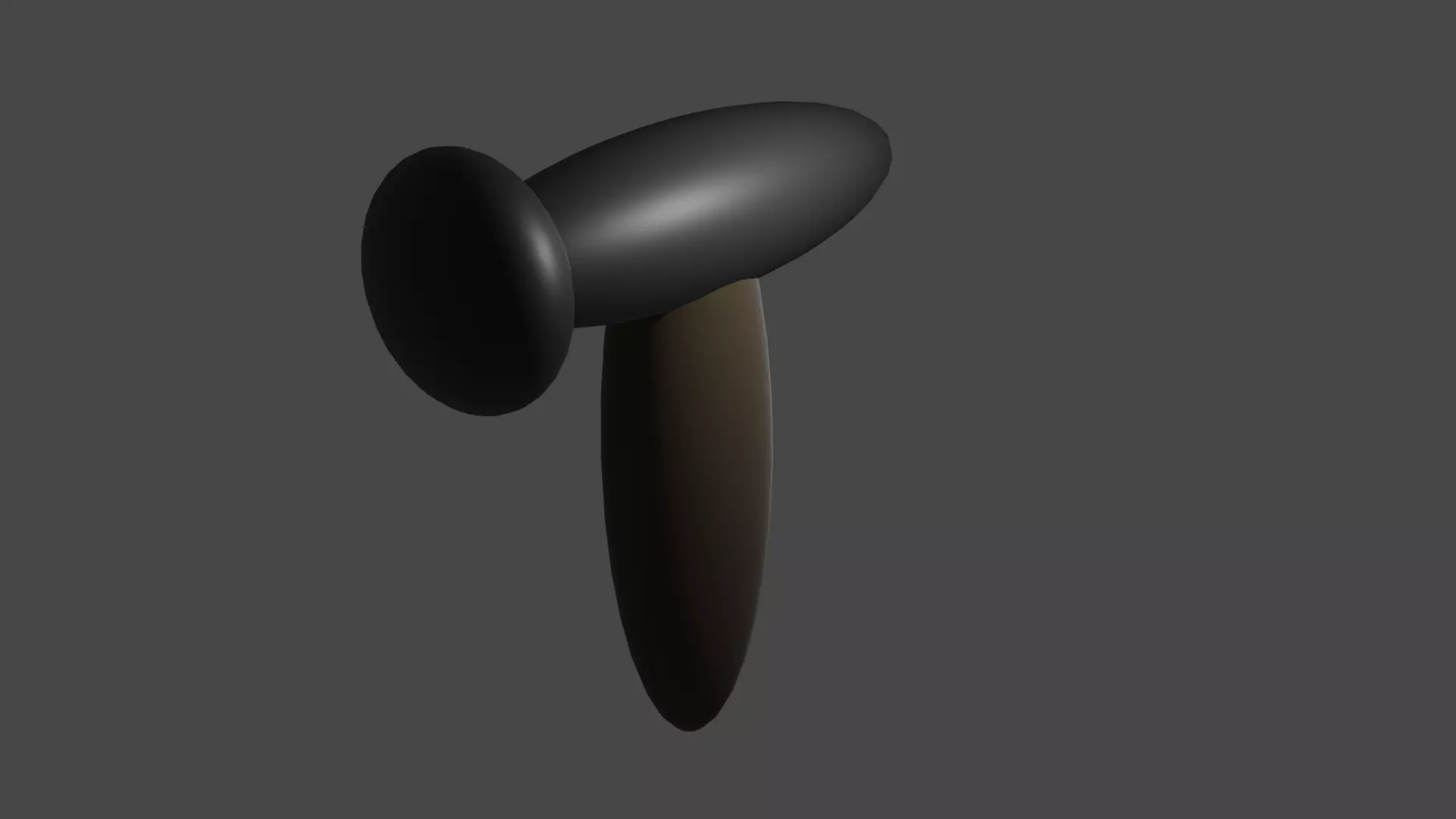 Cartoonish Hammer Free low-poly 3D model_0