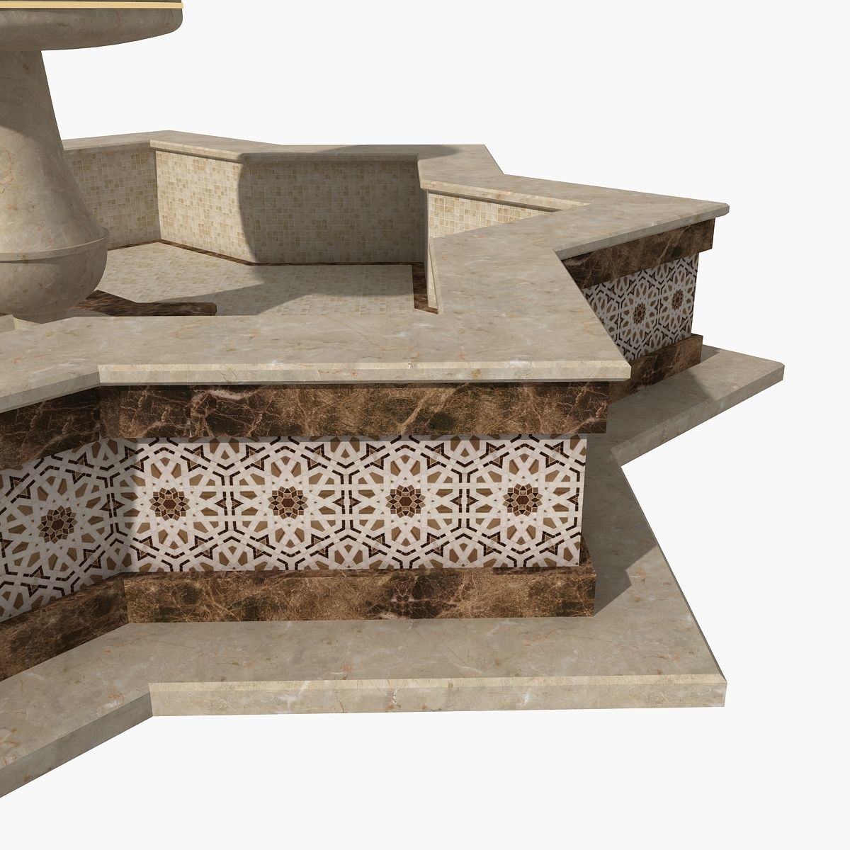 Fountain 09 3D model_7