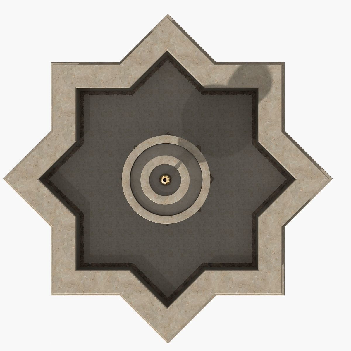 Fountain 09 3D model_4