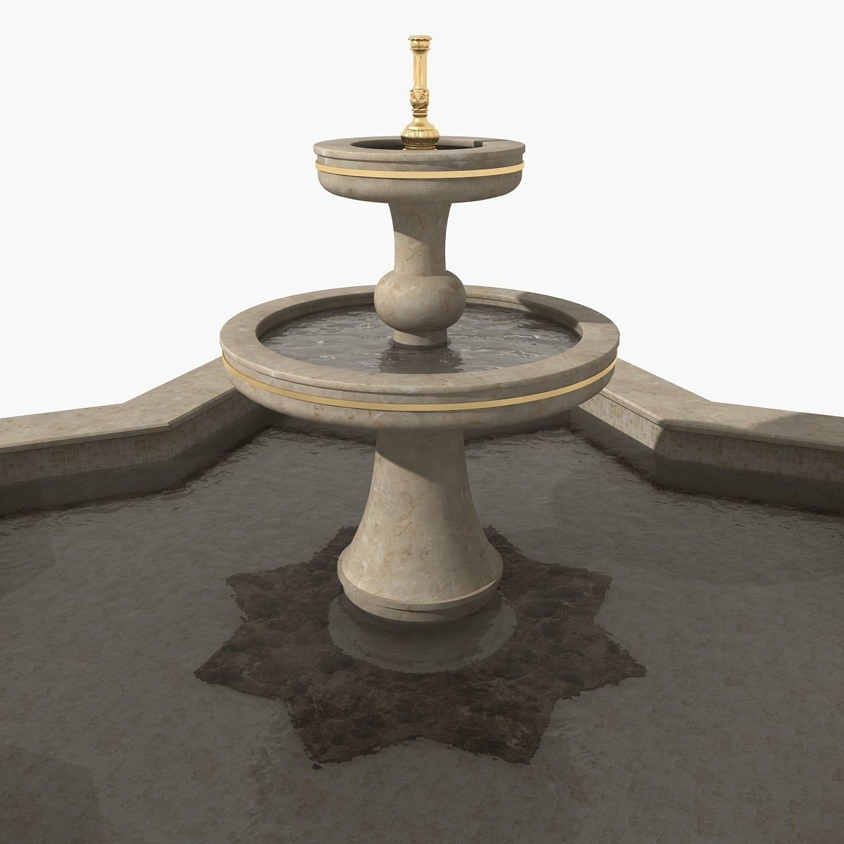 Fountain 09 3D model_3