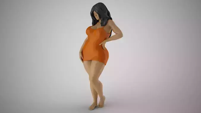 Confident Woman 2 3D print model