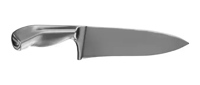 Steel kitchen knife v1