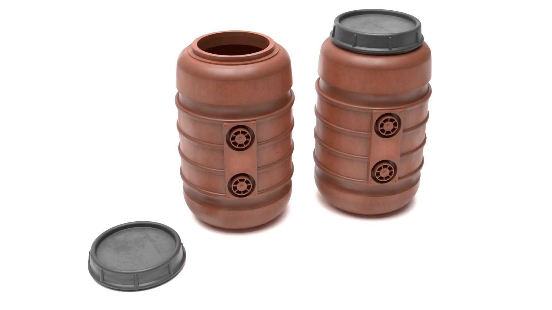 Tantooine Barrels 1-48 scale Legion 3D print model_2