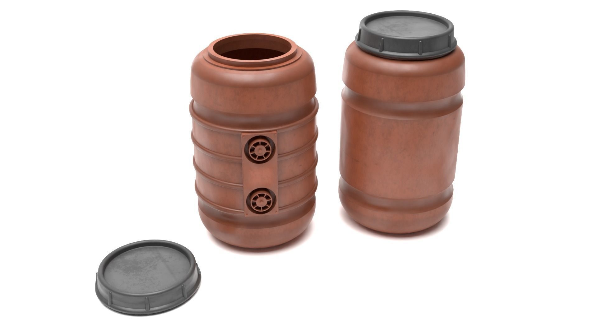 Tantooine Barrels 1-48 scale Legion 3D print model_7