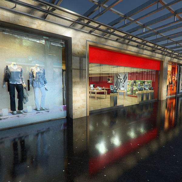 Mall Store - Shop 3D model_1