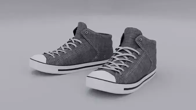 Shoes 3D model for Ar Vr