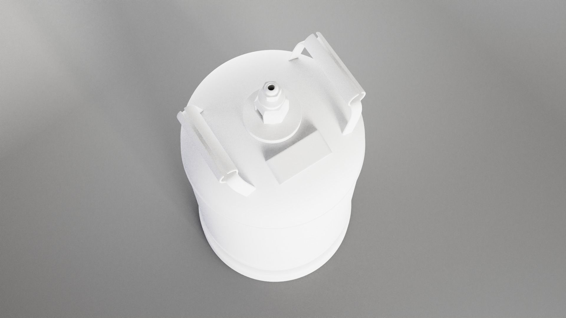 Gas Cylinder Low-poly 3D model_6