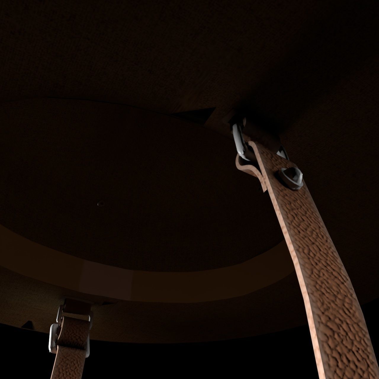 Trooper Hat with Braid Package 3D model_7