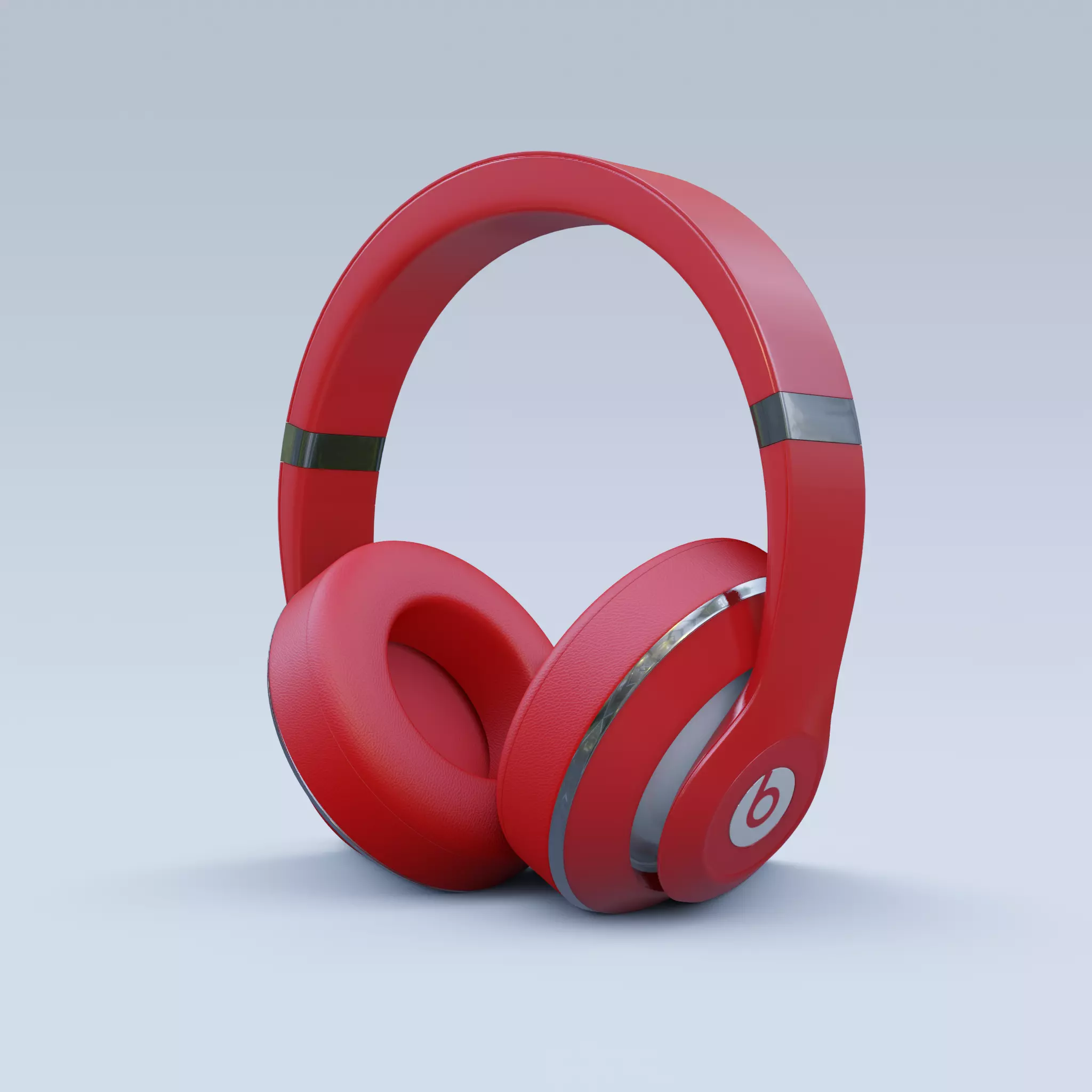 Headphone beats 3D model
