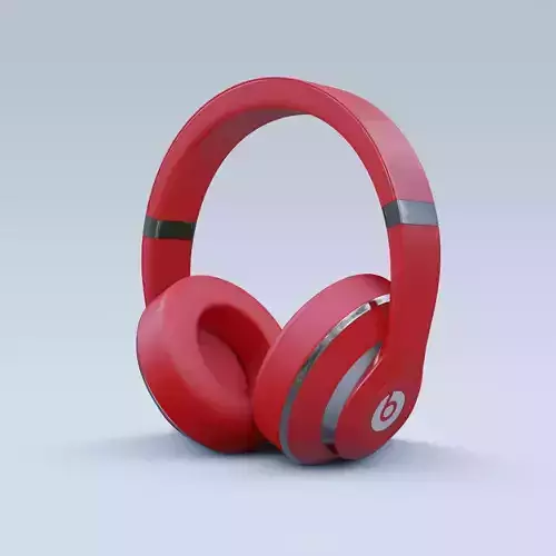 Headphone beats 3D model
