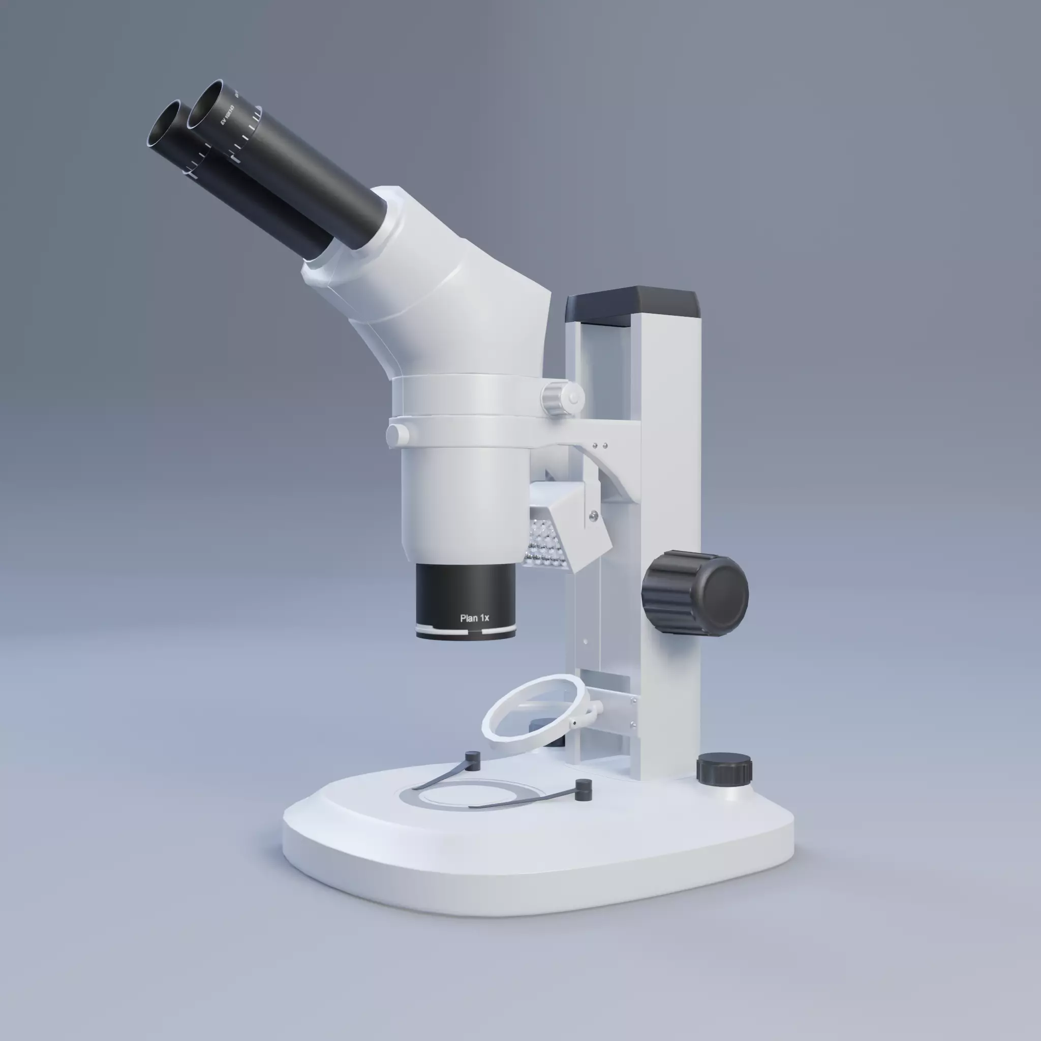 Mikroskop microscope 3D model_0