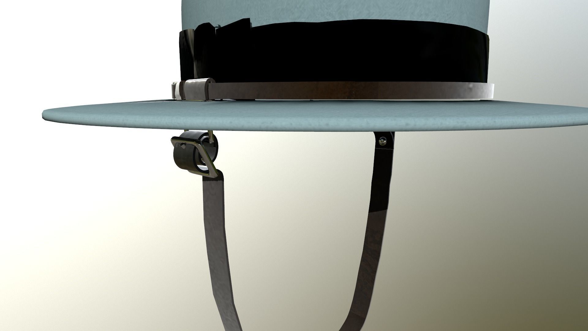 Trooper Hat With Band Package 3D model_6