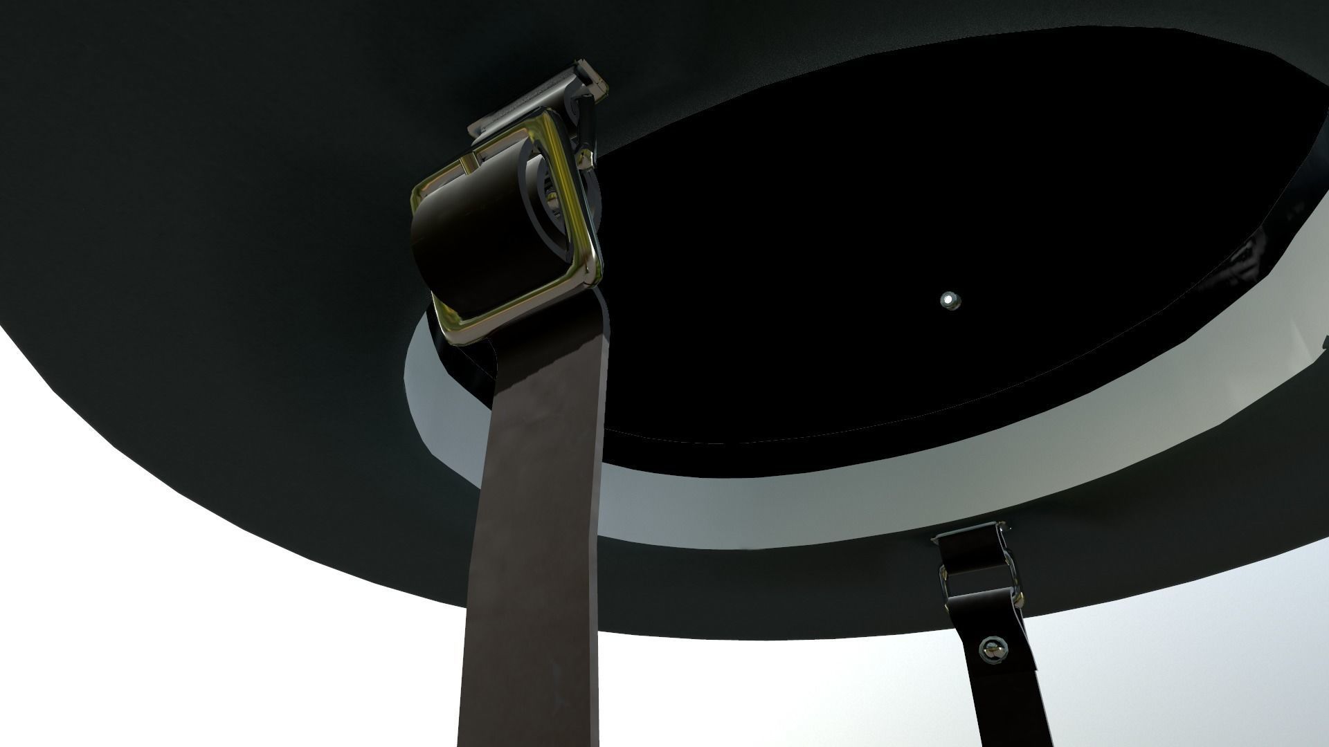 Trooper Hat With Band Package 3D model_9