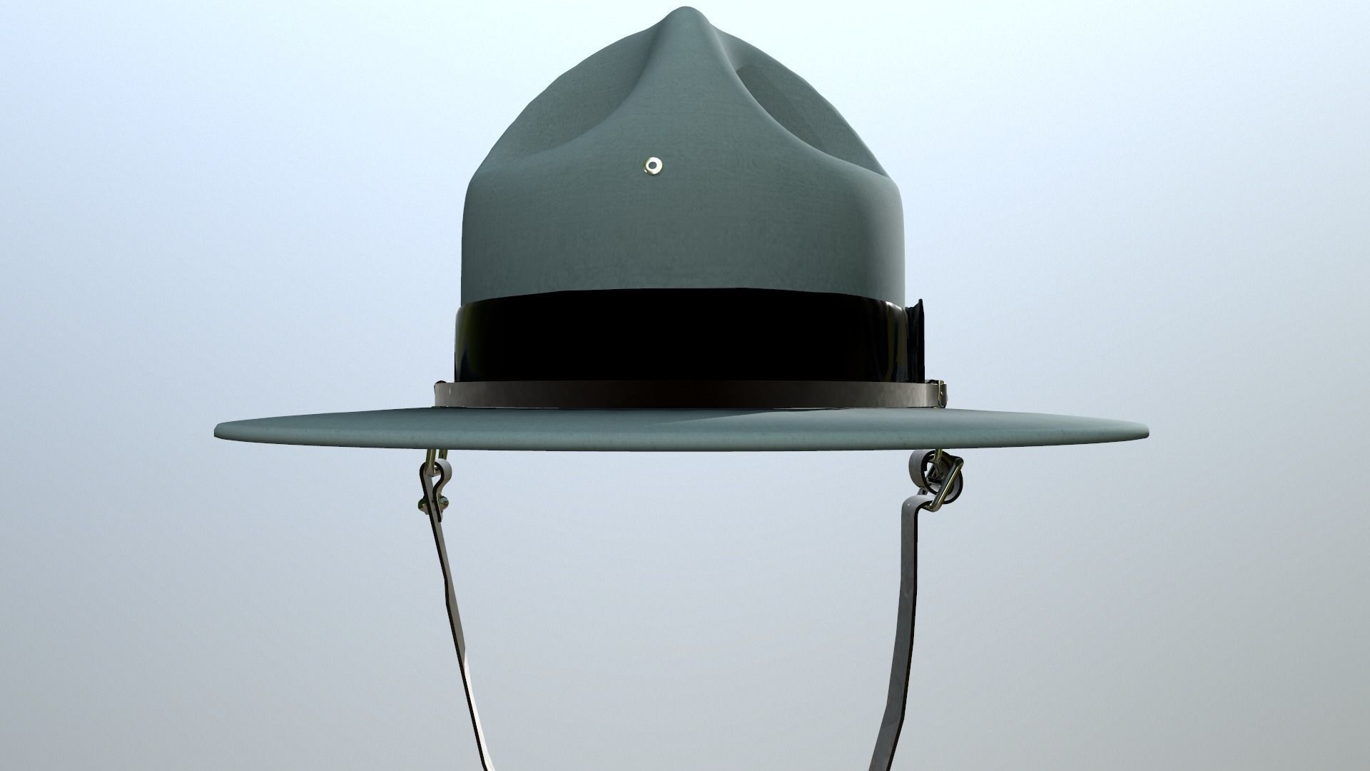 Trooper Hat With Band Package 3D model_8