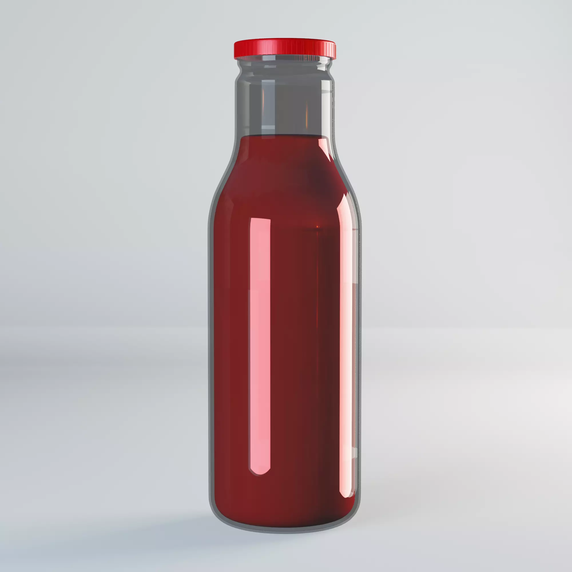 Bottle juice Free 3D model