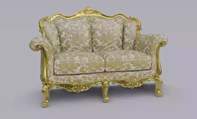 Classic Sofa 3D model